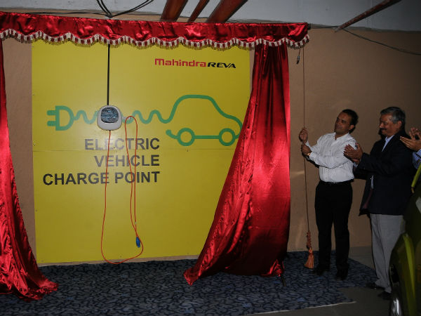 Reva Charging Station In Gopalan Mall