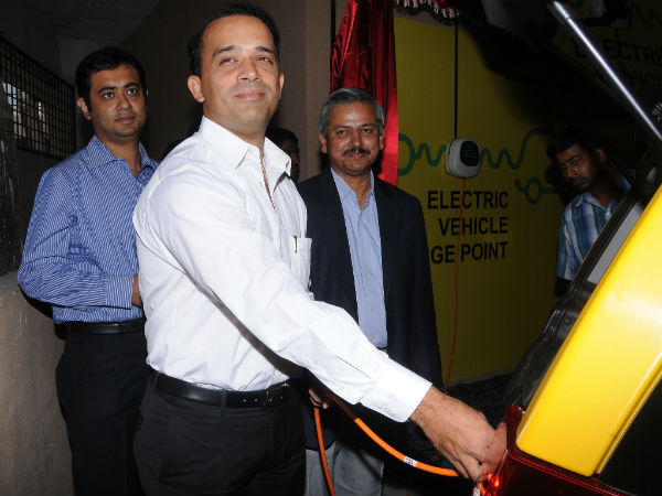 Reva Charging Station In Gopalan Mall