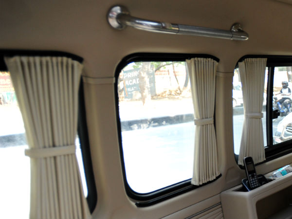 Kumaraswamy poll campaign Toyota commuter van