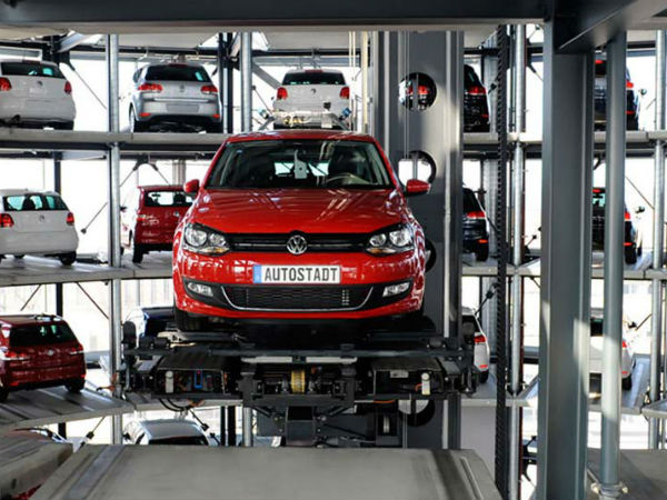 The Volkswagen Car Parking Tower