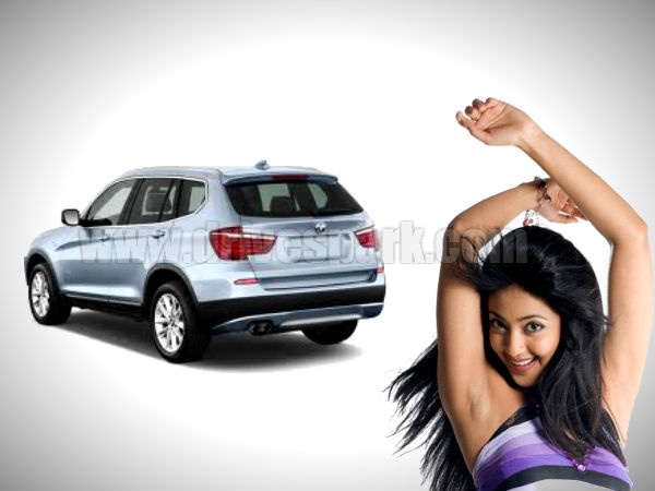 Kannada Actress Aindrita Ray Buys BMW Car