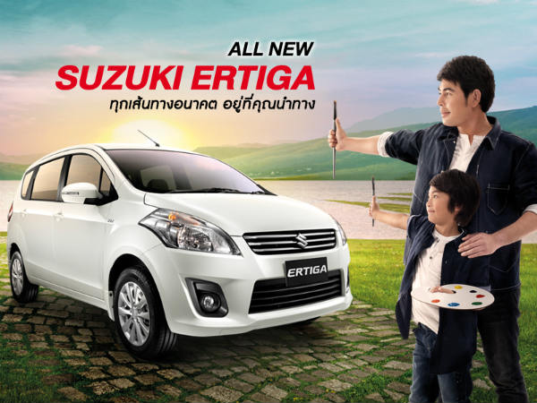 Suzuki Ertiga automatic launched in Thailand 