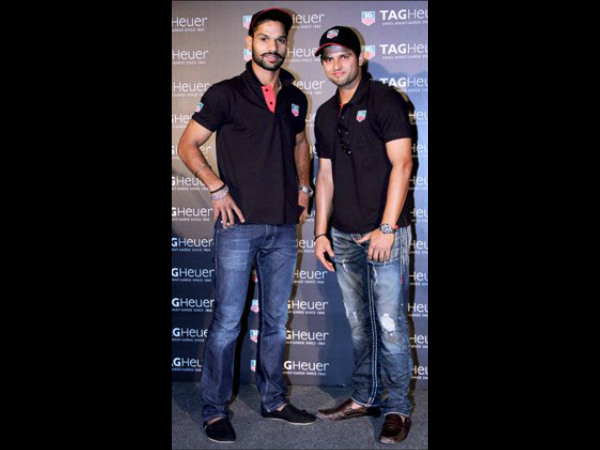 ಗಮನ ಸೆಳೆದ ರೈನಾ, ಧವನ್ ಬೋಟ್ ರೇಸಿಂಗ್‌ 