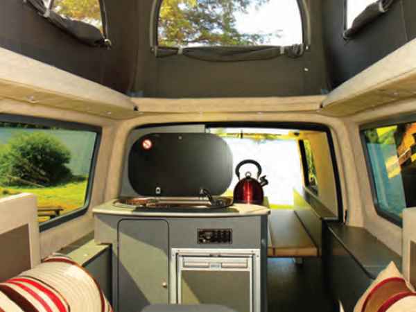 Take A Tour Of The Practical Doubleback VW Camper