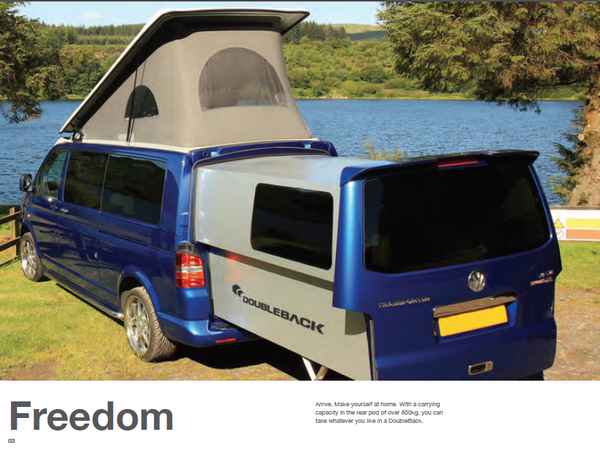 ಡಬಲ್ ಬ್ಯಾಕ್ ಫೋಕ್ಸ್‌ವ್ಯಾಗನ್ ಕ್ಯಾಂಪರ್