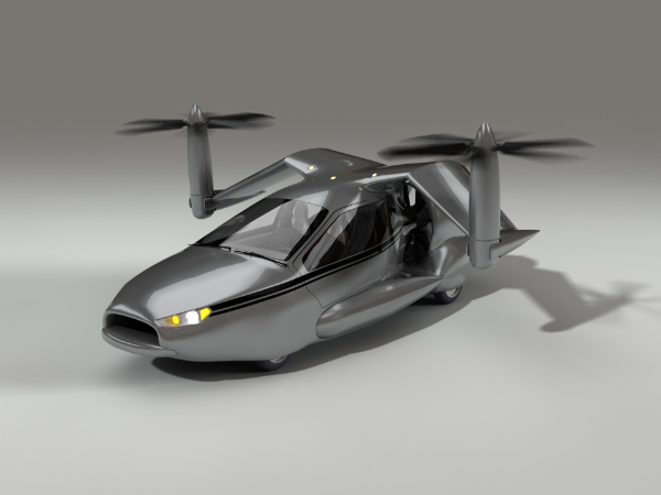 Terrafugia's TF-X Vertical Takeoff Flying Car 