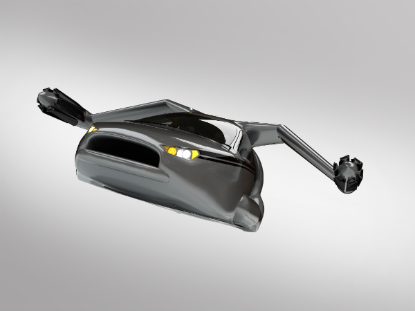 Terrafugia's TF-X Vertical Takeoff Flying Car 