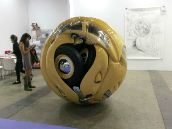 Ichwan Noor’s Spherical Beetle Car Art
