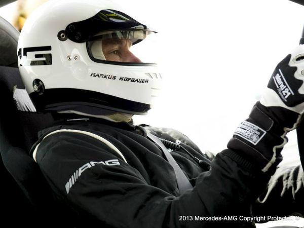 Mercedes SLS AMG Electric Drive Lap Record