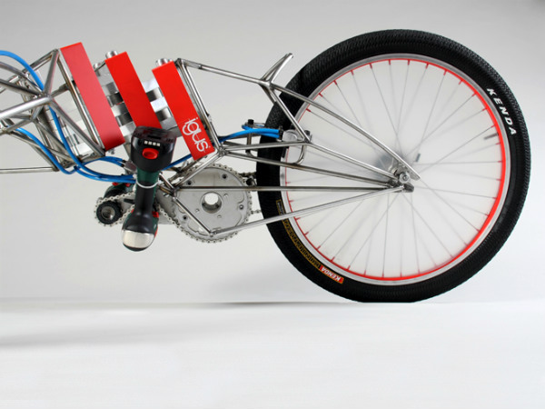 Screwdriver powered tricycle