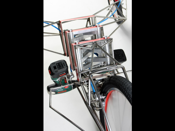 Screwdriver powered tricycle