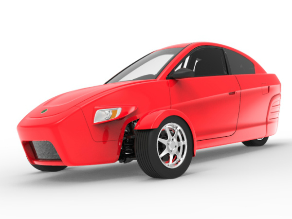 Elio three-wheeler