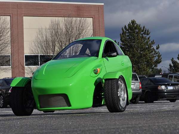 Elio three-wheeler
