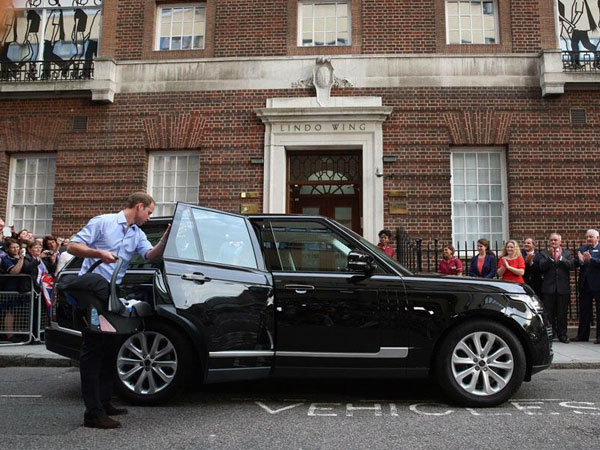 Royal Baby's Royal Wheels