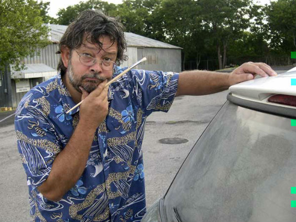 Unusual Dirty Car Art by Scott Wade