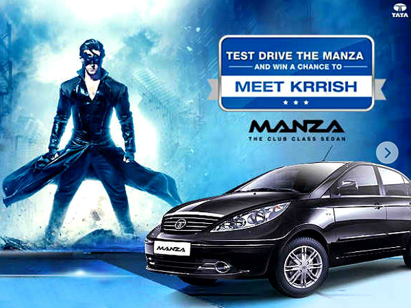 ಮಾಂಝಾ ಟೆಸ್ಟ್ ಡ್ರೈವ್ ಮಾಡಿ 'ಕೃಷ್' ಭೇಟಿಯಾಗಿರಿ 