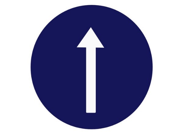 Compulsory Turn Ahead