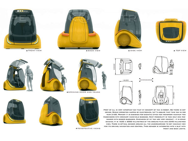 ಭವಿಷ್ಯದ ಟ್ಯಾಕ್ಸಿ-ಕ್ಯಾಬ್ 