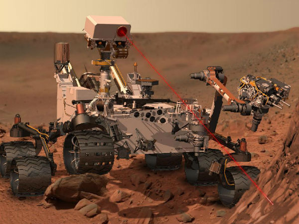 Curiosity rover