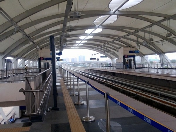 ಗುರ್ಗಾಂವ್‌ನಲ್ಲಿ ತಲೆಯೆತ್ತಿದ ದೇಶದ ಮೊದಲ ಖಾಸಗಿ ಮೆಟ್ರೋ 