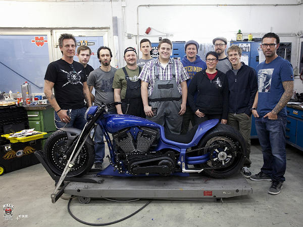 Sebastian Vettel’s Walz Hardcore Cycles Custom Bike 