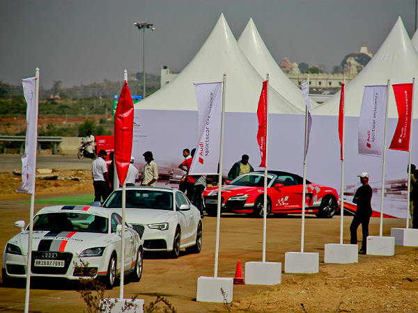 Audi Sportscar Experience 2014 Held In Bangalore