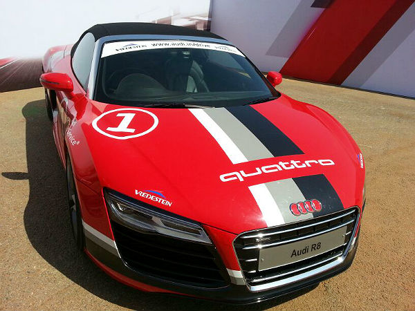 Audi Sportscar Experience 2014 Held In Bangalore