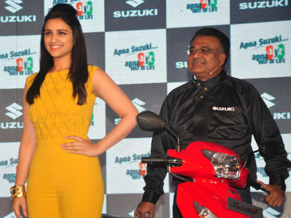 ನಟಿ ಪರಿಣಿತಿ ಮನಗೆದ್ದ ಸುಜುಕಿಯ ಹೊಸ 'ಲೆಟ್ಸ್' ಸ್ಕೂಟರ್ 