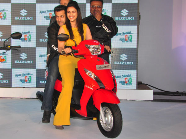 ಸುಜುಕಿ ವೇದಿಕೆಯಲ್ಲಿ ಸಲ್ಲು ಸಲ್ಲಾಪ