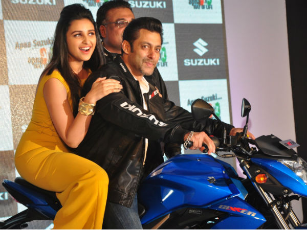 ಸುಜುಕಿ ವೇದಿಕೆಯಲ್ಲಿ ಸಲ್ಲು ಸಲ್ಲಾಪ