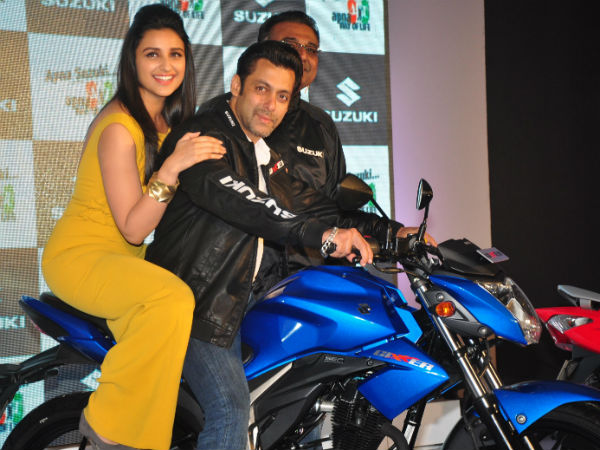 ಸುಜುಕಿ ವೇದಿಕೆಯಲ್ಲಿ ಸಲ್ಲು ಸಲ್ಲಾಪ