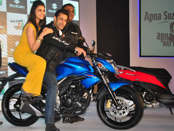 ಸುಜುಕಿ ವೇದಿಕೆಯಲ್ಲಿ ಸಲ್ಲು ಸಲ್ಲಾಪ