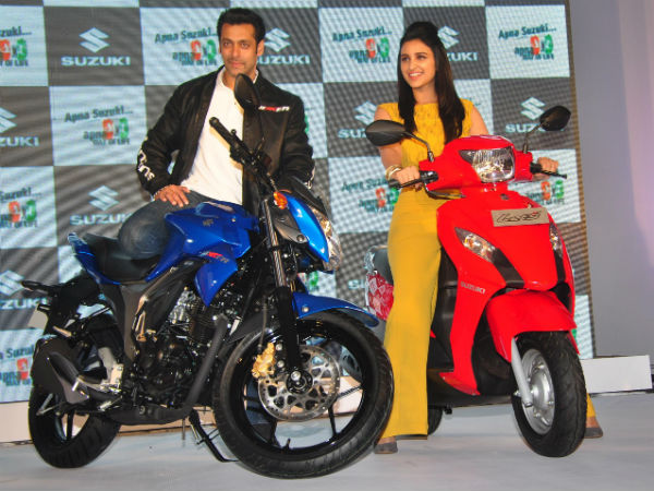 ಸುಜುಕಿ ವೇದಿಕೆಯಲ್ಲಿ ಸಲ್ಲು ಸಲ್ಲಾಪ