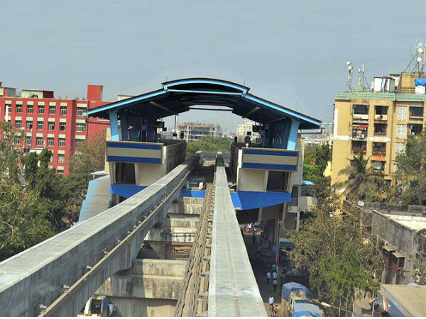 ಮುಂಬೈನಲ್ಲಿ ದೇಶದ ಚೊಚ್ಚಲ ಮೊನೊರೈಲು ಸಂಚಾರ