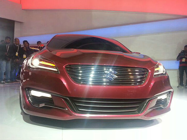 2014 ಆಟೋ ಎಕ್ಸ್ ಪೋ; ಮಾರುತಿ ಸಿಯಾಝ್ ಕಾನ್ಸೆಪ್ಟ್ ಅನಾವರಣ