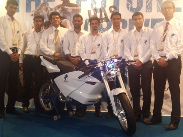 Areion Motors Proton Electric Motorcycle