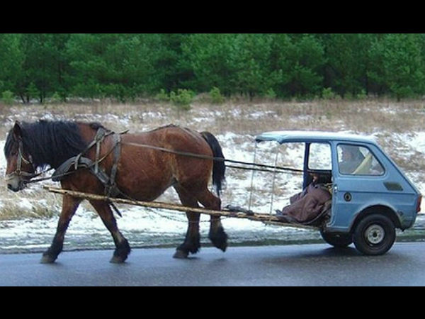 ವಾಹನ ಜಗತ್ತಿನ ಸ್ವಾರಸ್ಯಕರ ಚಿತ್ರಗಳು