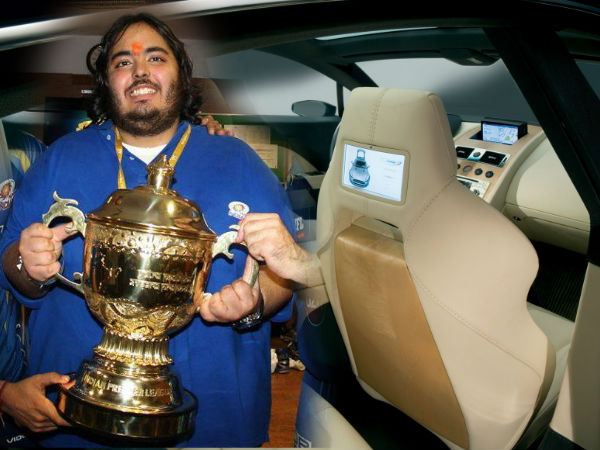 ಅಂಬಾನಿ ಪುತ್ರನ ಆಸ್ಟನ್ ಮಾರ್ಟಿನ್ ಸವಾರಿ