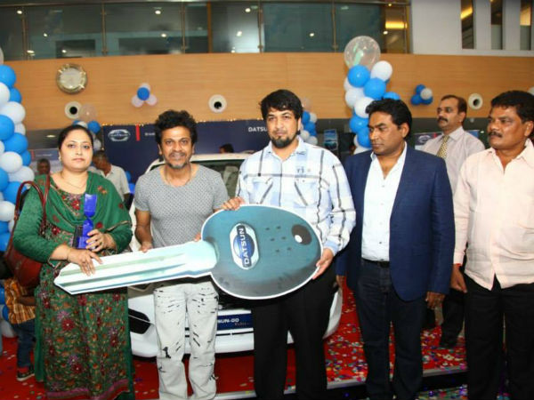 ಶಿವಣ್ಣ ಕೈಯಲ್ಲಿ ಬೆಂಗ್ಳೂರು ಪ್ರವೇಶ ಪಡೆದ ದಟ್ಸನ್ ಗೊ