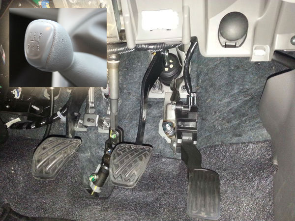 ಡ್ರೈವ್, ಟ್ರಾನ್ಸ್‌ಮಿಷನ್, ಪೆಡಲು