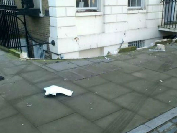 ಲಂಡನ್‌ನಲ್ಲಿ ಉರುಳಿದ 80 ಲಕ್ಷದ ದುಬಾರಿ ರೇಂಜ್ ರೋವರ್