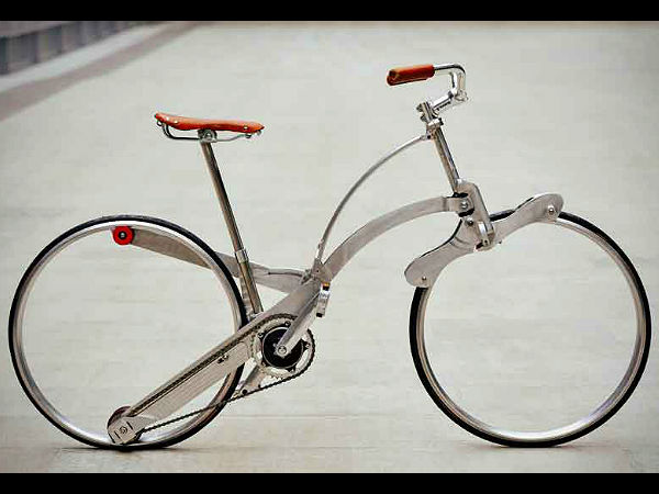 ಕೊಡೆಯ ರೀತಿಯಲ್ಲಿ ಮಡಚಬಹುದಾದ ಸೈಕಲ್