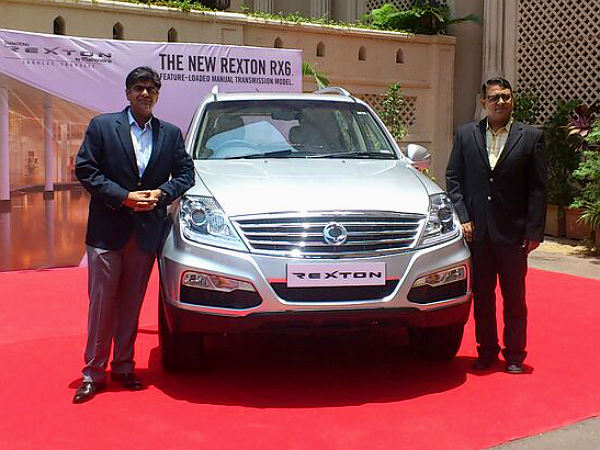 ಸ್ಯಾಂಗ್ಯೊಂಗ್ ರೆಕ್ಸ್ಟಾನ್ ಆರ್‌ಎಕ್ಸ್6 ಲಾಂಚ್