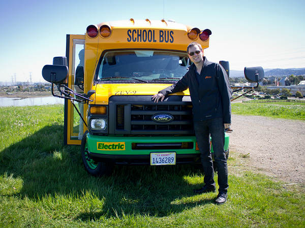ಅಮೆರಿಕದಲ್ಲಿ ಮೊತ್ತ ಮೊದಲ ವಿದ್ಯುತ್ ಚಾಲಿತ ಶಾಲಾ ಬಸ್ 