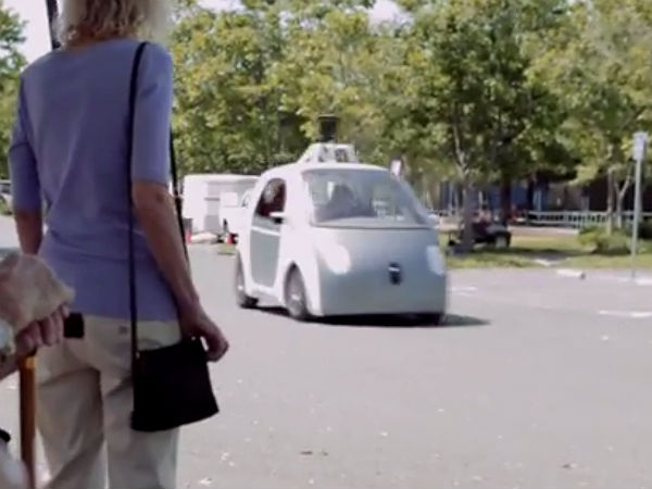 ಸ್ಟೀರಿಂಗ್, ಬ್ರೇಕ್ ಇಲ್ಲದ ಗೂಗಲ್ ಸೆಲ್ಫ್ ಡ್ರೈವಿಂಗ್ ಕಾರು