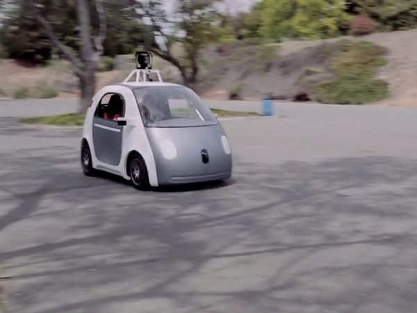 ಸ್ಟೀರಿಂಗ್, ಬ್ರೇಕ್ ಇಲ್ಲದ ಗೂಗಲ್ ಸೆಲ್ಫ್ ಡ್ರೈವಿಂಗ್ ಕಾರು