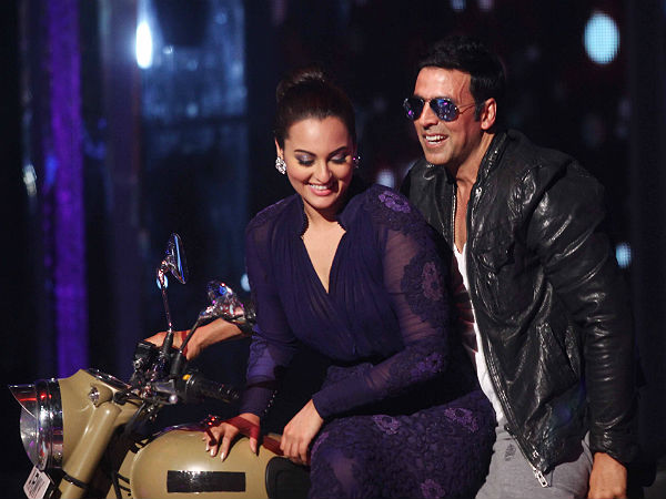 'ಜಲಕ್ ದಿಕ್ ಲಾಜ'ದಲ್ಲಿ ಅಕ್ಷಯ್-ಸೋನಾಕ್ಷಿ ಹಾಲಿಡೇ ಶೋ