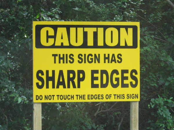 ನಿಮ್ಮಲ್ಲಿ ನಗೆ ಹುಟ್ಟಿಸುವ ಸೂಚನಾ ಫಲಕಗಳು