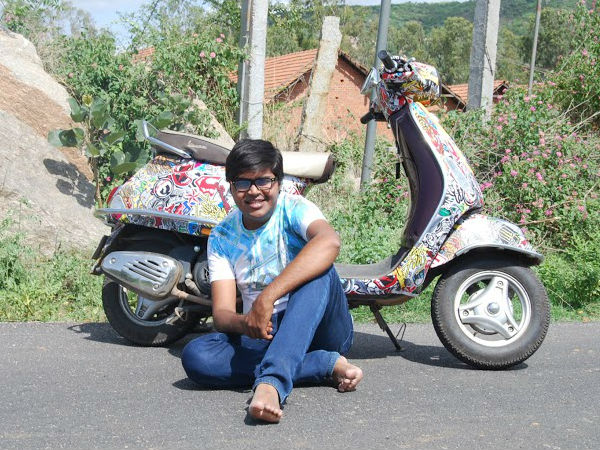 ವೆಸ್ಪಾ ಮೋಡಿ; ತುಮಕೂರಿನ ಪ್ರತೀಕ್‌ಗೆ ಡಬಲ್ ಧಮಾಕಾ