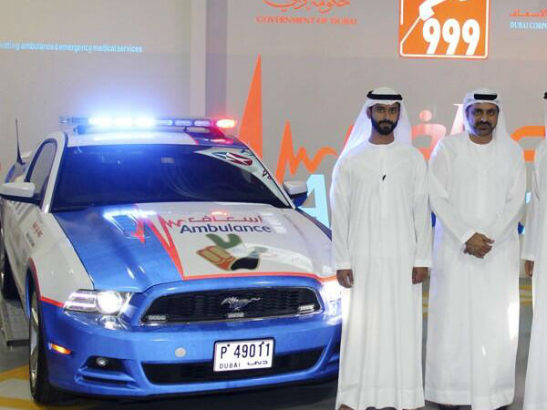 ದುಬೈನಲ್ಲಿ ಫೋರ್ಡ್ ಮಸ್ಟಾಂಗ್ ಆಂಬುಲೆನ್ಸ್ ಸೇವೆಗೆ!